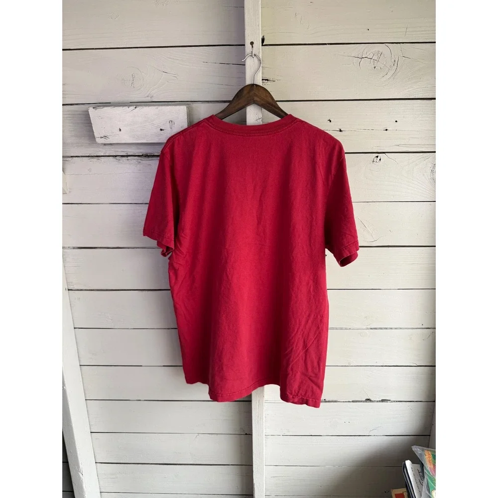 Adidas LeBron James Cleveland Cavaliers The Return T-Shirt Mens XL Red Graphic